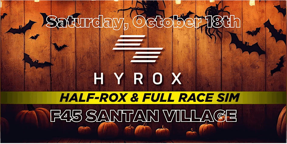 Halloween HYROX Sim F45 Santan Village image