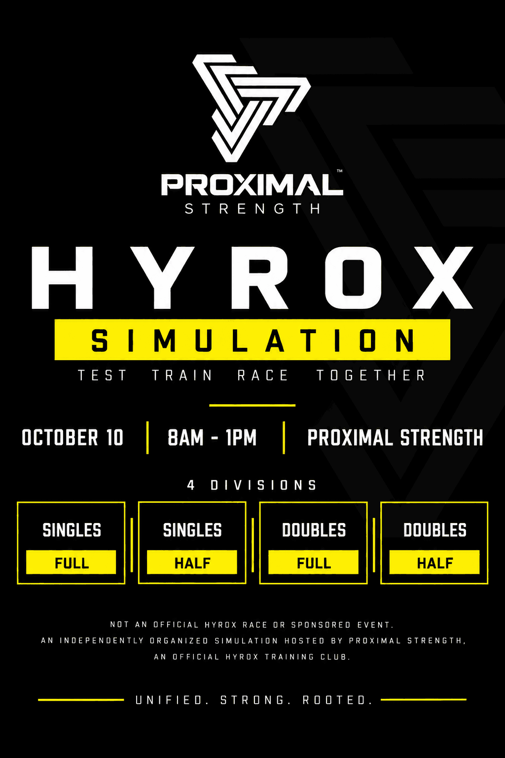 Proximal Strength HYROX Simulation-Springfield, MO image