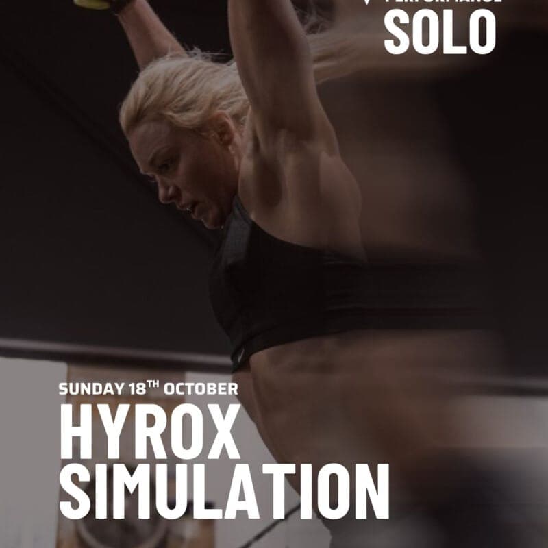 HYROX SIM - SOLO - PRE BIRMINGHAM image
