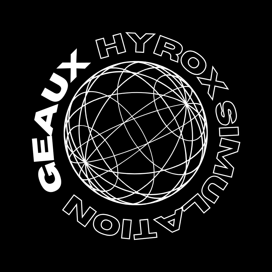 Geaux HYROX Simulation 11/07/26 image