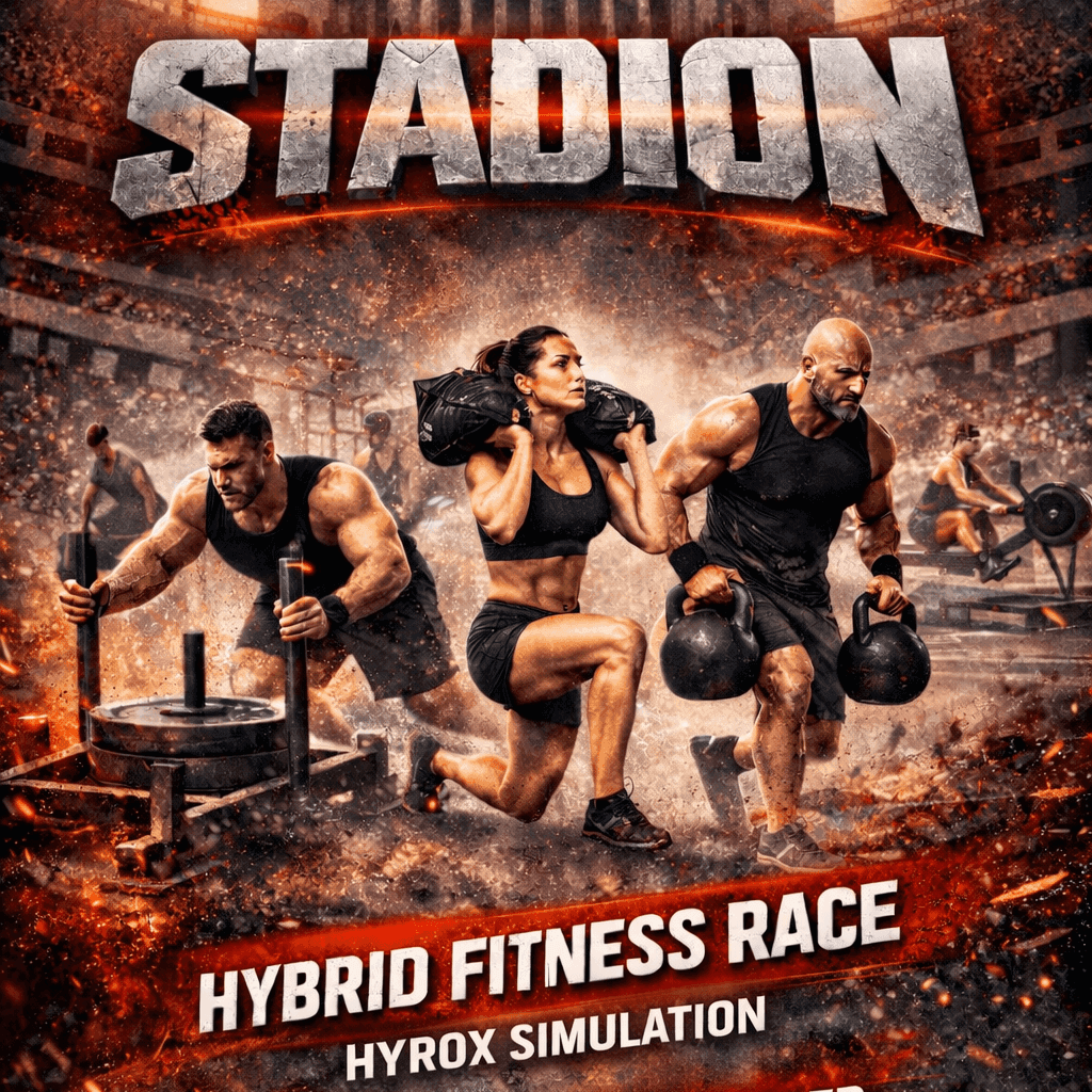 STADION Hybrid Fitness Race - Hyrox Simulation image