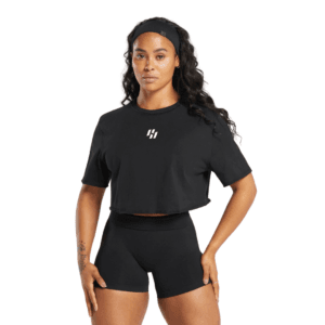 Hybrid Oversized Crop Tee